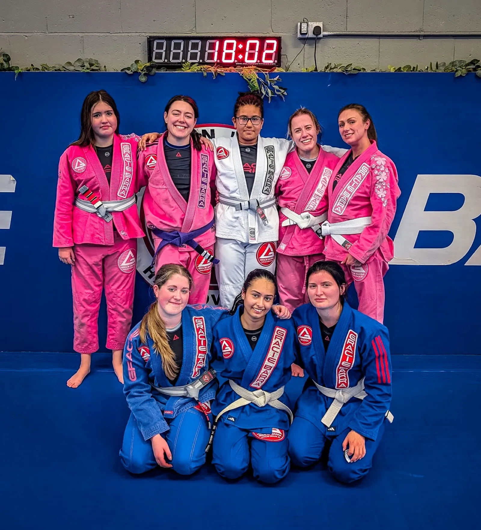 Female Training training at Gracie Barra Halesowen